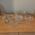 Y127 Vintage Crystal Grouping (candy dishes and more)