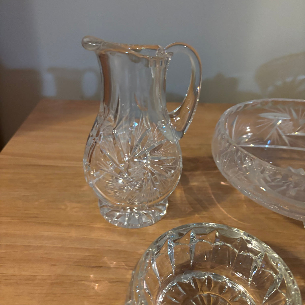 Y127 Vintage Crystal Grouping (candy dishes and more)
