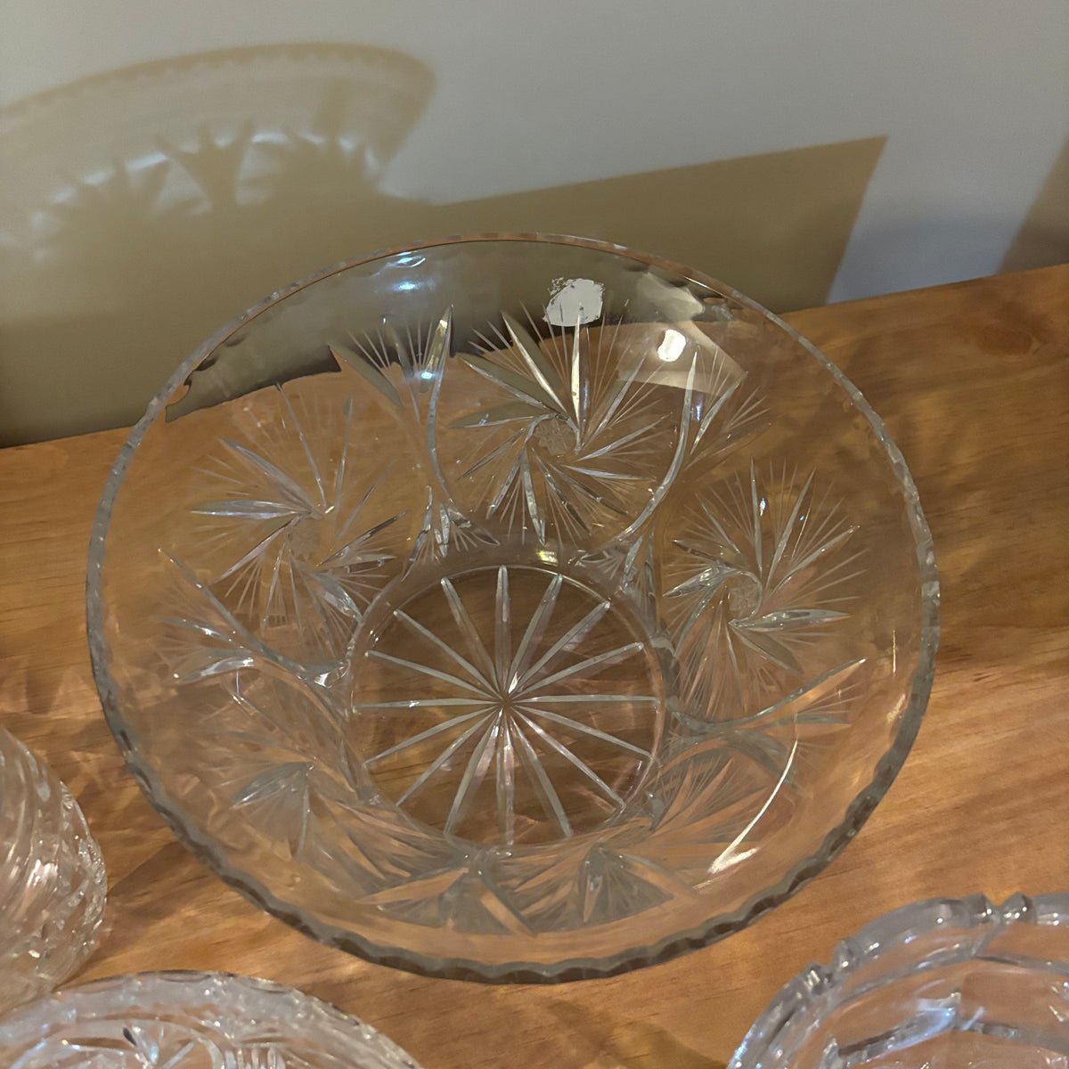 Y127 Vintage Crystal Grouping (candy dishes and more)