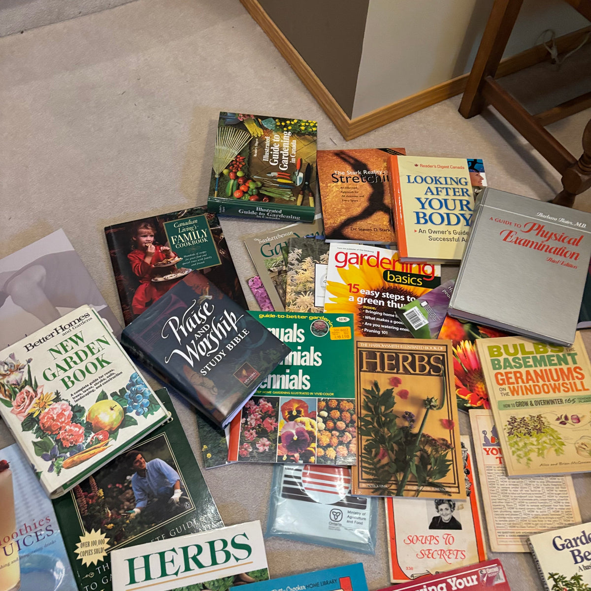 Y131 Book Grouping (gardening and more)