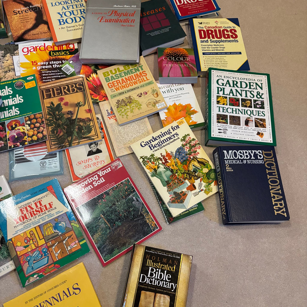 Y131 Book Grouping (gardening and more)