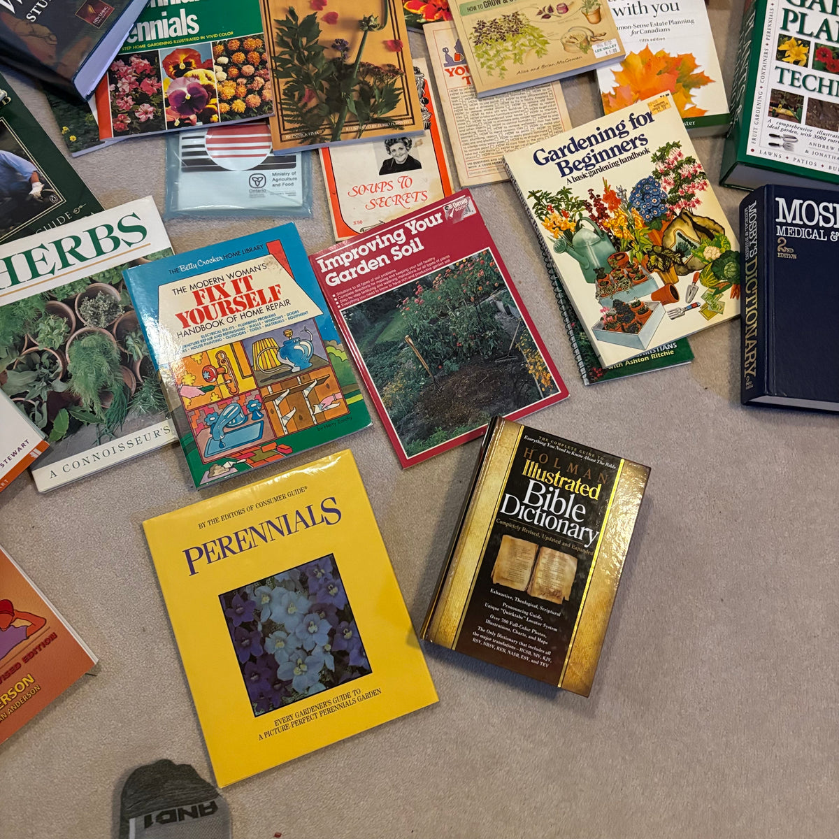Y131 Book Grouping (gardening and more)