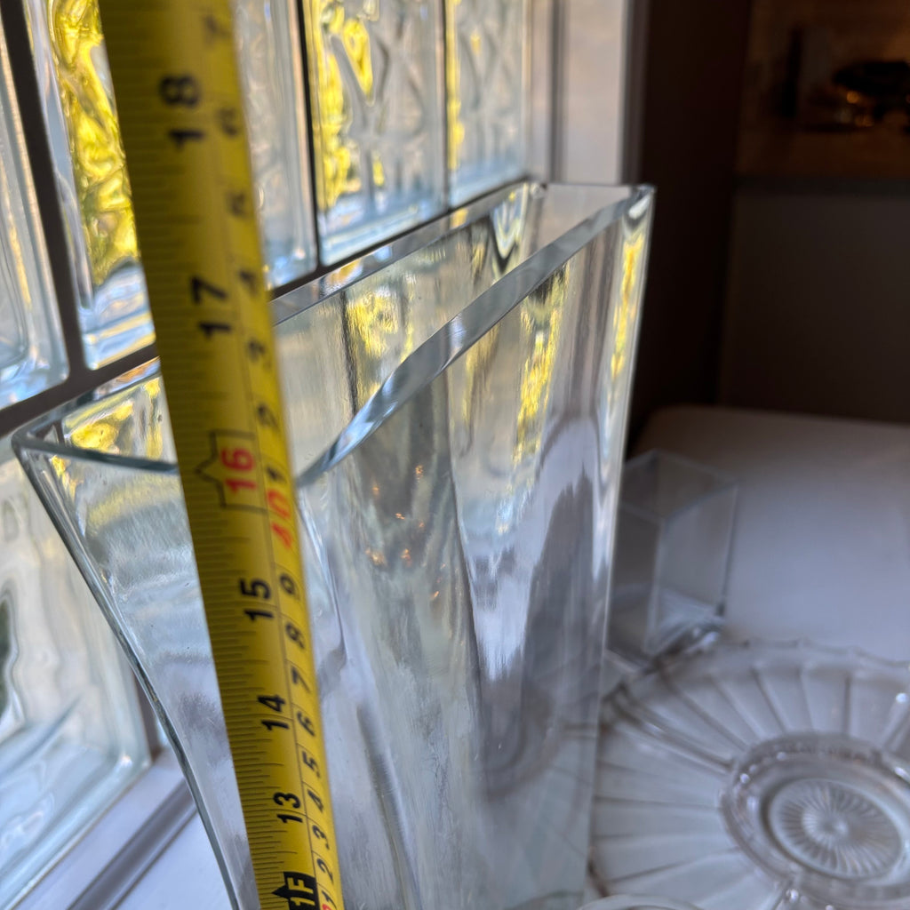 Y138 Vintage Grouping (Large heavy glass vase and more)