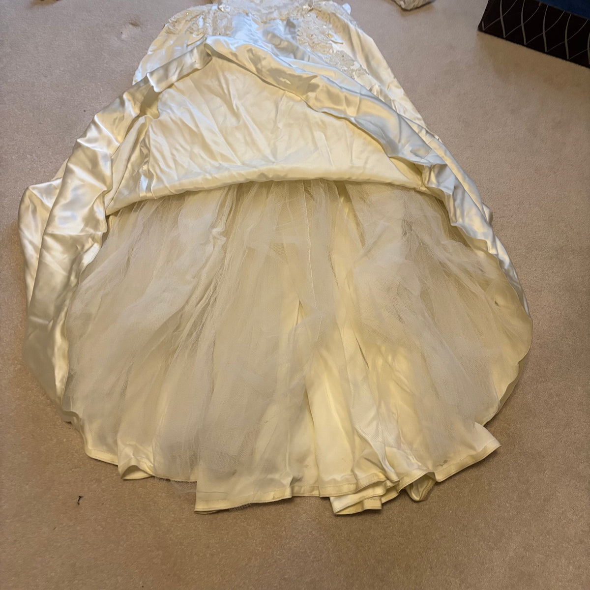 Y142 Vintage wedding dress (extra small)