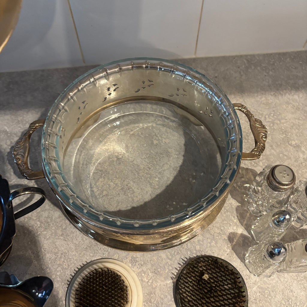 Y145 Vintage Kitchen Grouping (silverplate and more)