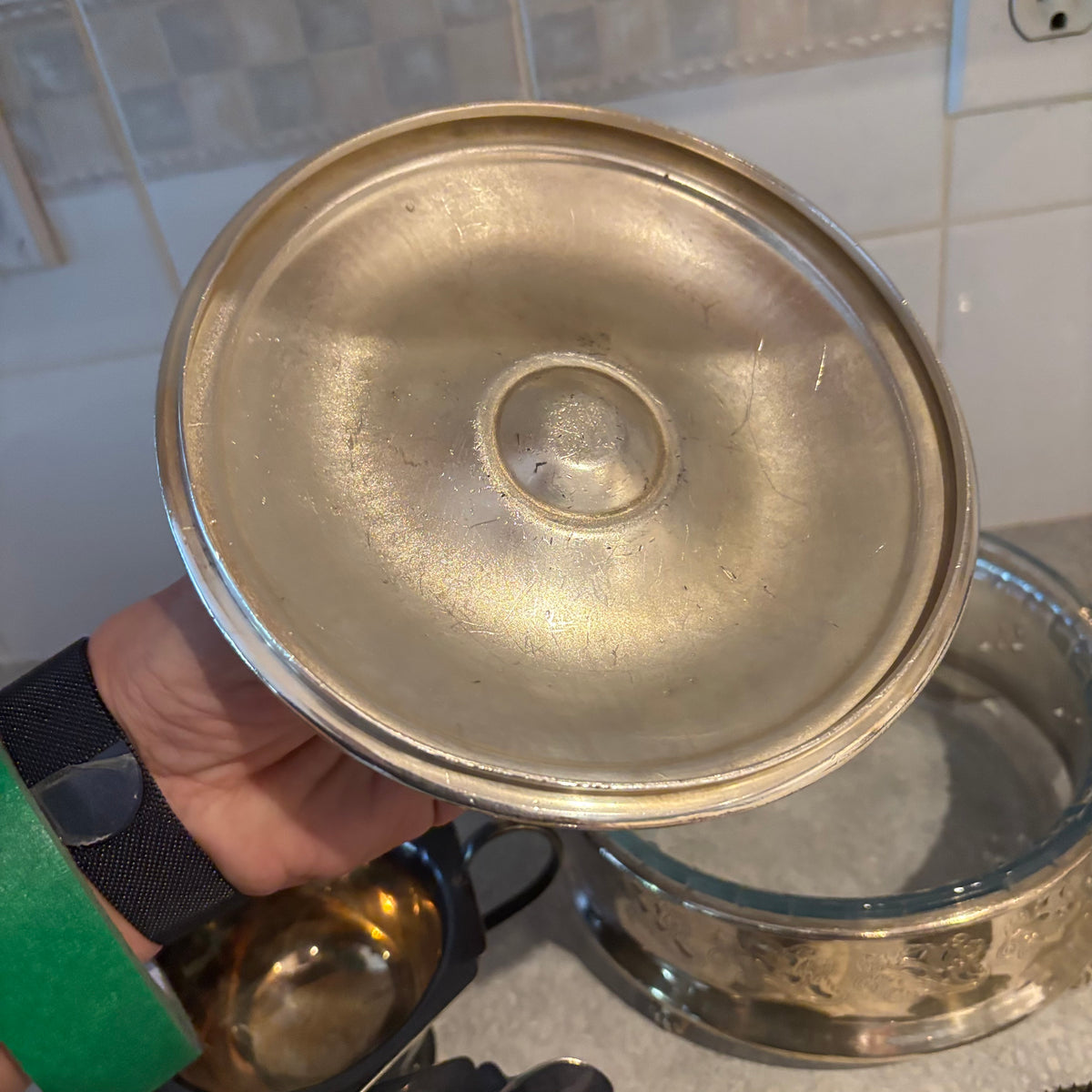 Y145 Vintage Kitchen Grouping (silverplate and more)