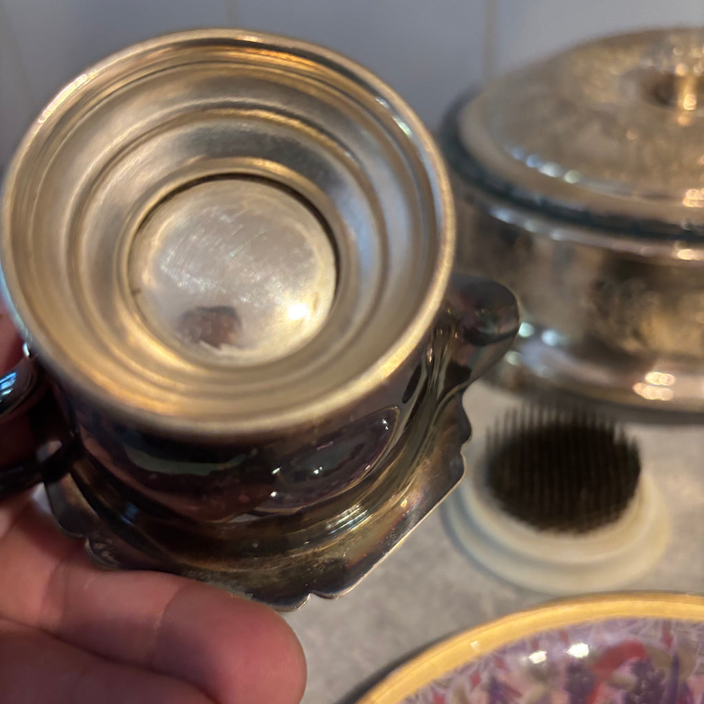Y145 Vintage Kitchen Grouping (silverplate and more)