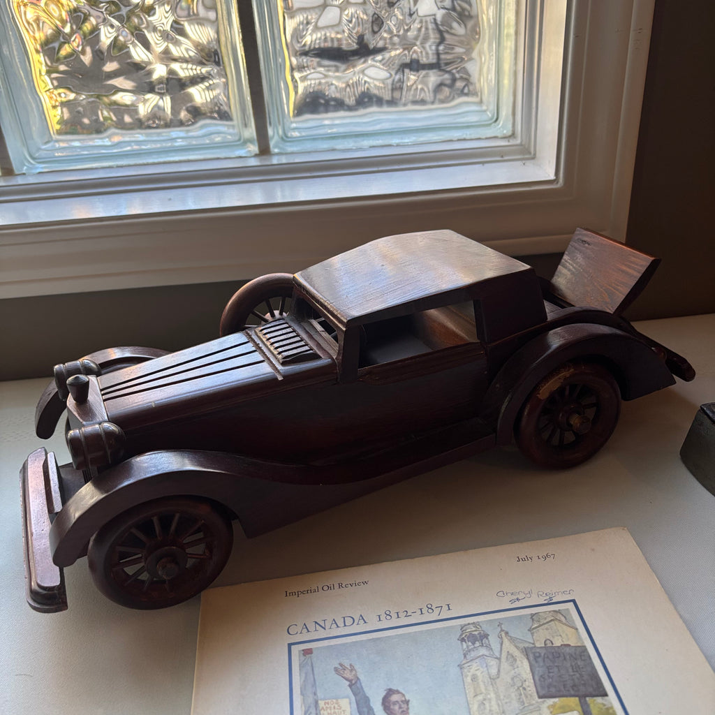 Y147 Vintage Grouping (wooden car and more)