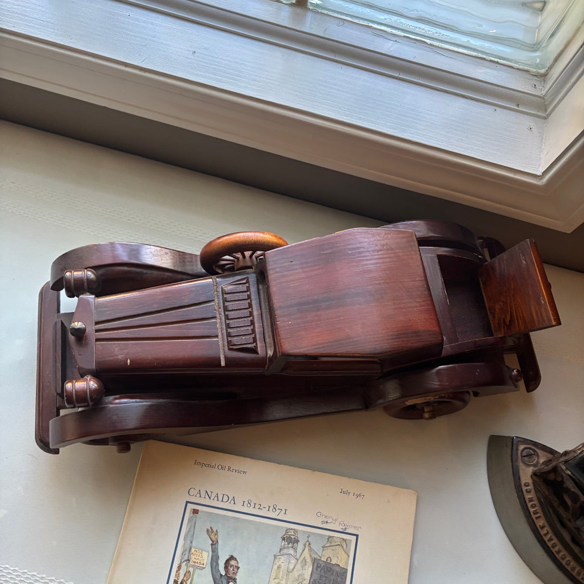Y147 Vintage Grouping (wooden car and more)