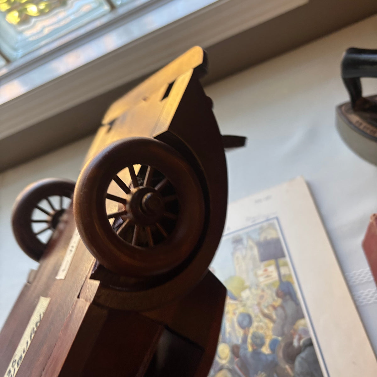 Y147 Vintage Grouping (wooden car and more)