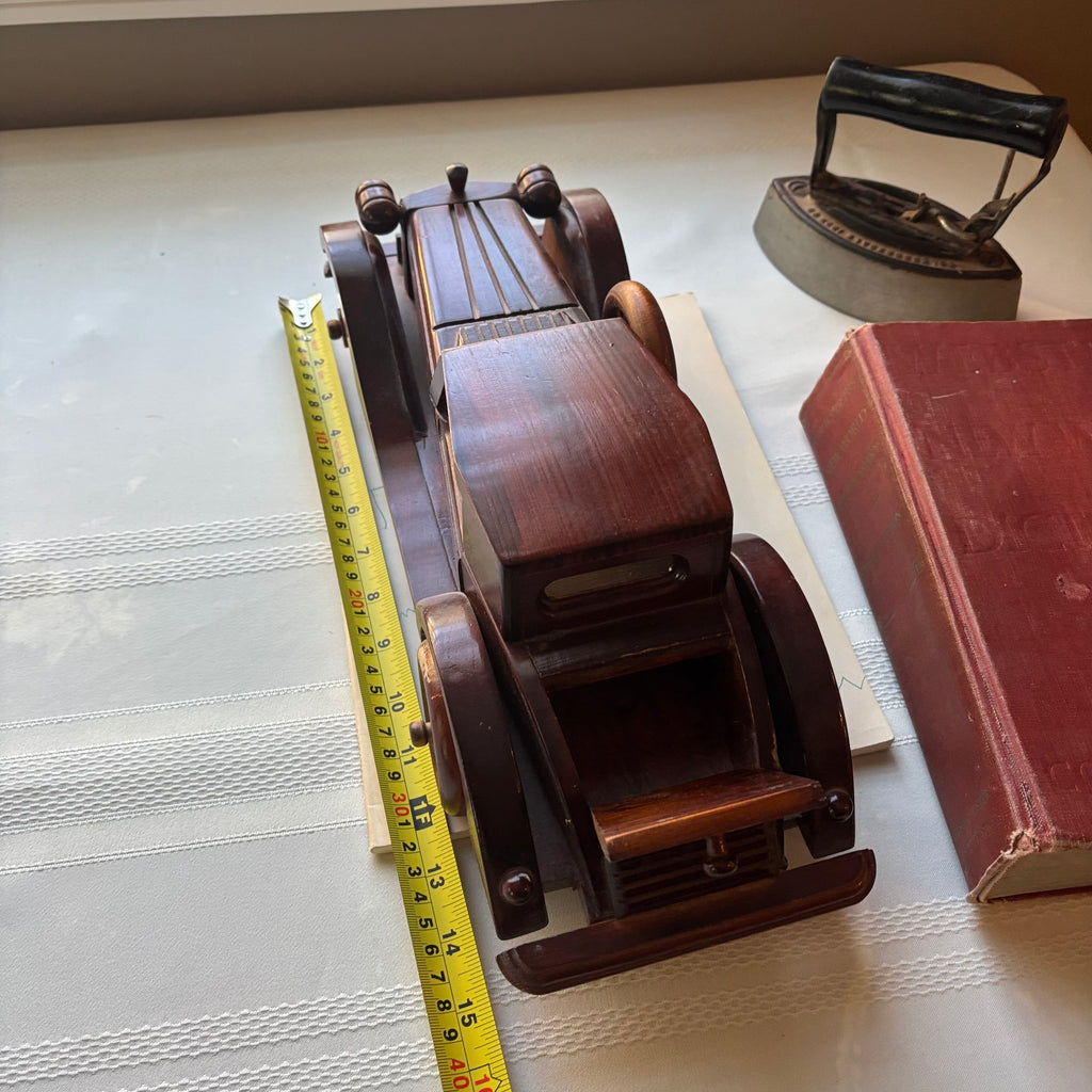 Y147 Vintage Grouping (wooden car and more)