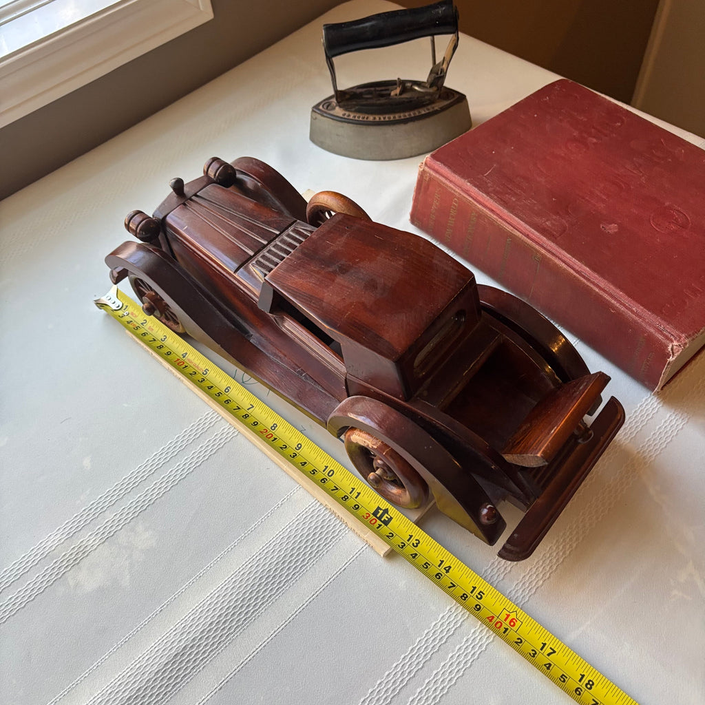 Y147 Vintage Grouping (wooden car and more)