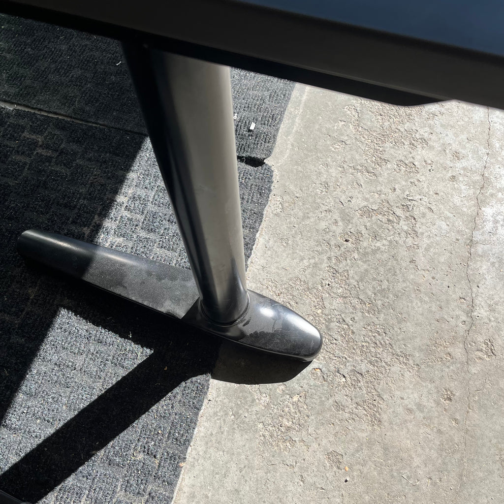 Y347 Table with metal base (66" x 30" x 29")