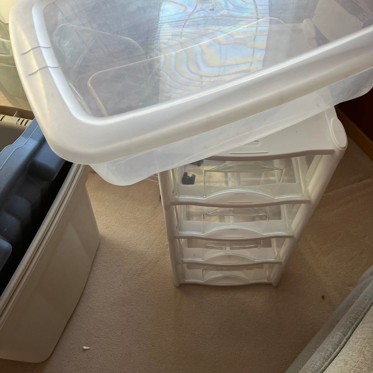 Y351 Storage Grouping (plastic totes and more)