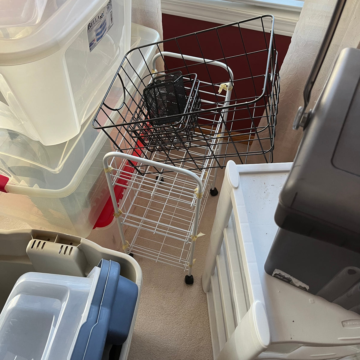 Y351 Storage Grouping (plastic totes and more)