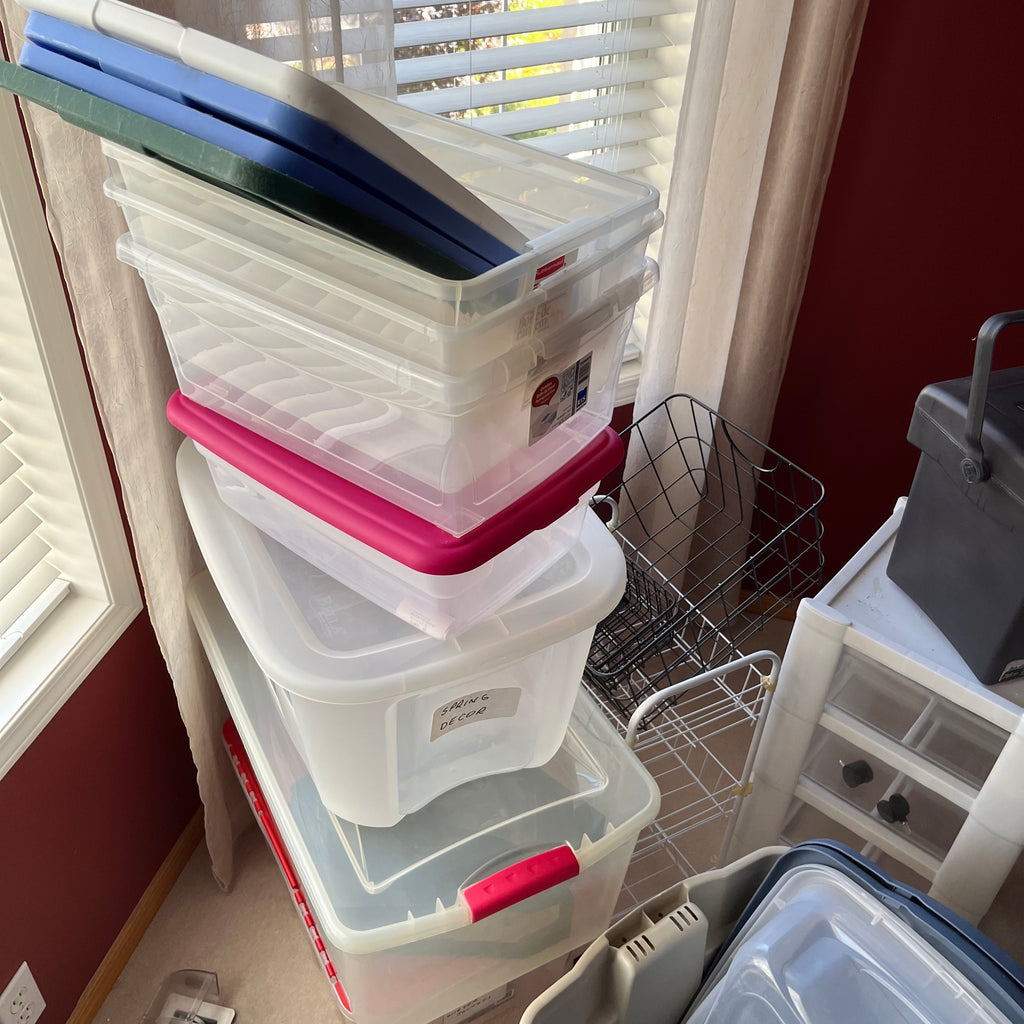 Y351 Storage Grouping (plastic totes and more)