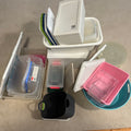 Y352 Storage Grouping (small plastic totes and more)