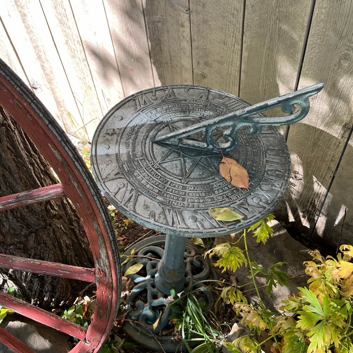 Y353 3 Piece Garden Grouping (wagon wheel and more)
