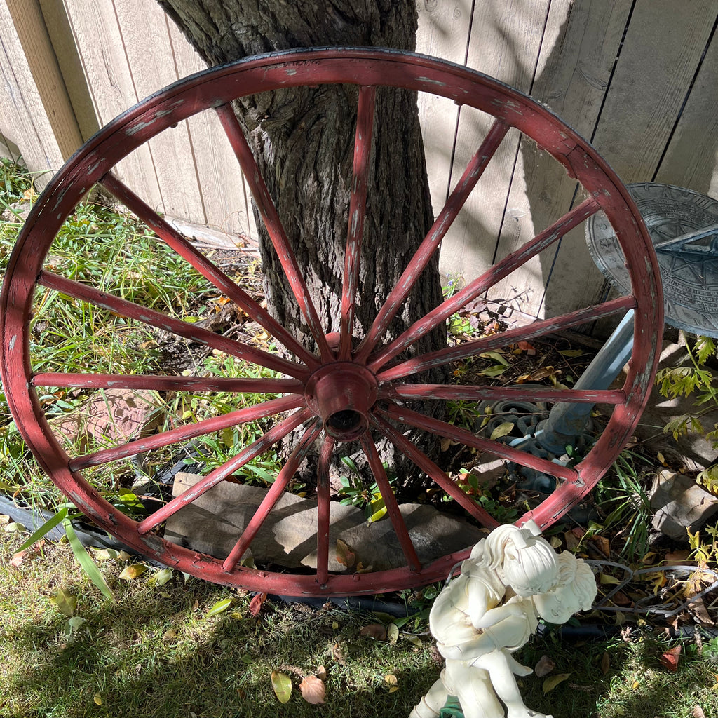 Y353 3 Piece Garden Grouping (wagon wheel and more)