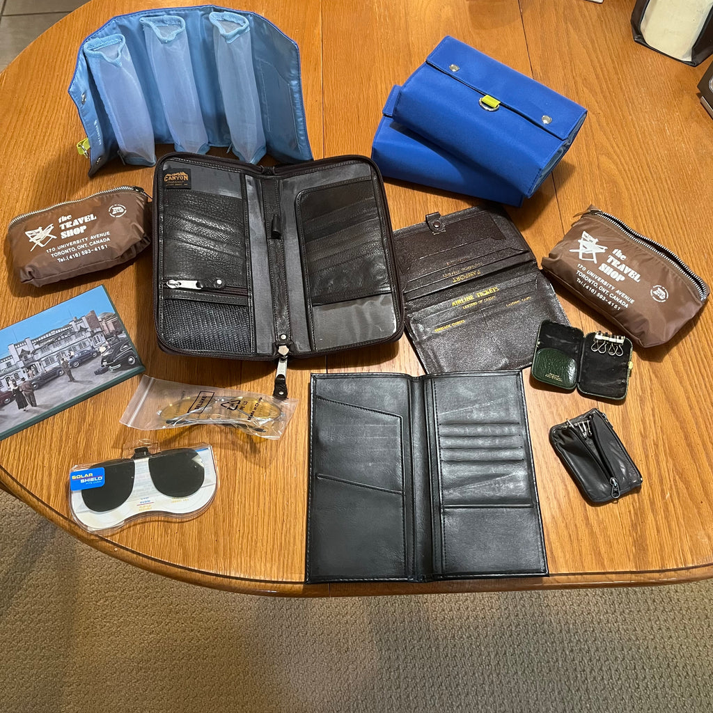 B305 Travel wallets and more grouping