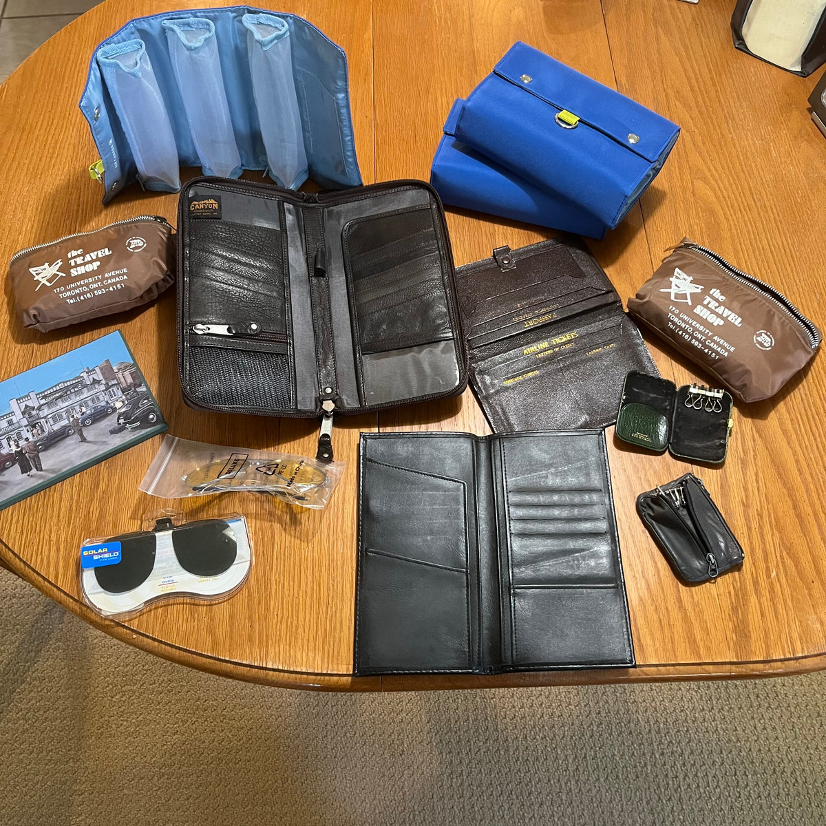 B305 Travel wallets and more grouping