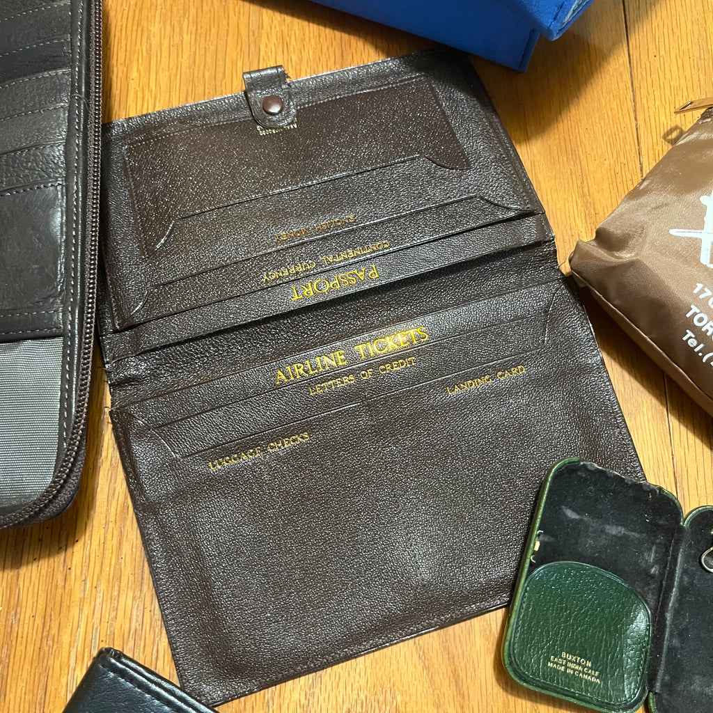 B305 Travel wallets and more grouping