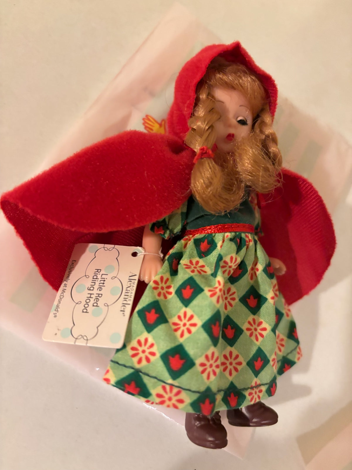 B214 Vintage Toy Grouping ( "The Magician" music box and Madame Alexander)