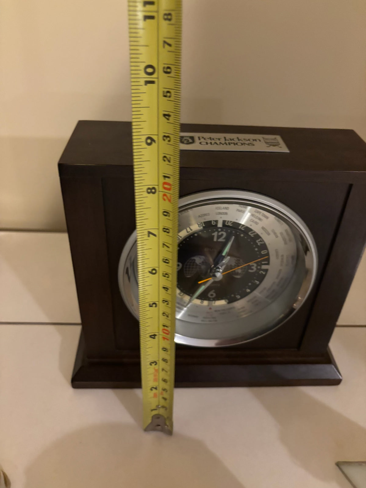 B215 Vintage Grouping (Bulova Word Desk clock and more)
