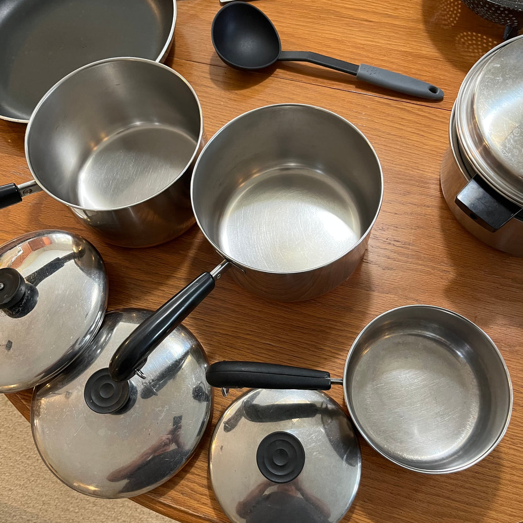 B313 Kitchen grouping (pots and more)