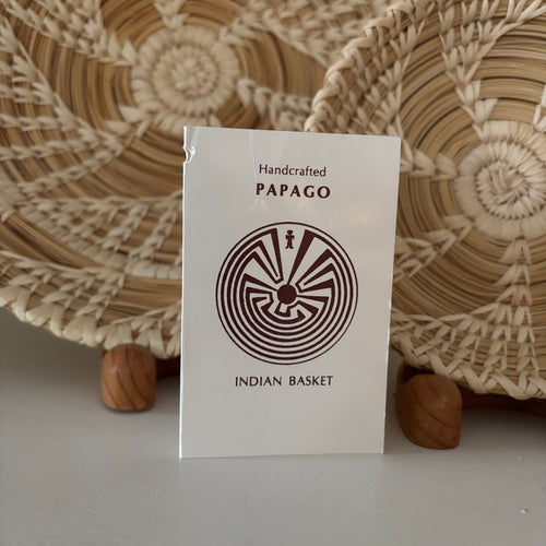 B104 Handcrafted Papago Indian Basket set