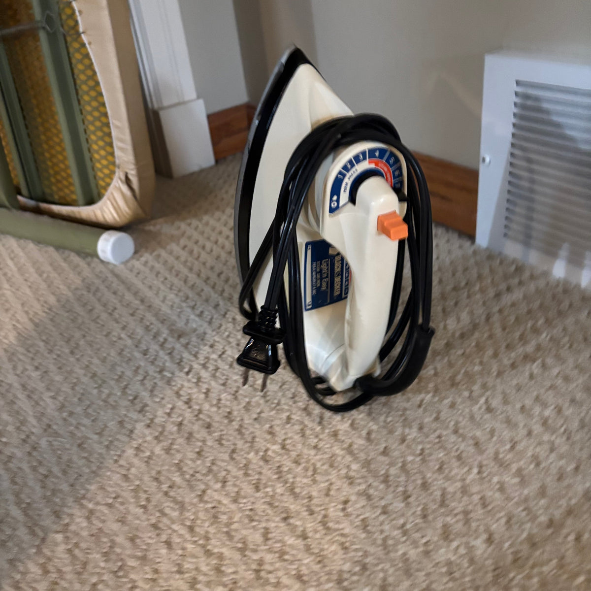 B105 Iron and Ironing Board Grouping