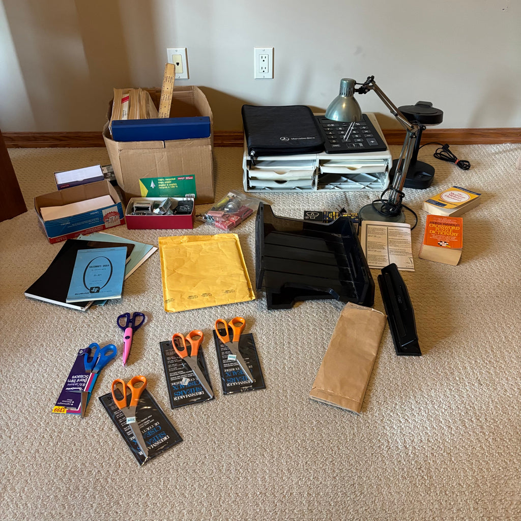 B109 Home and Office Grouping (fabric scissors and more)