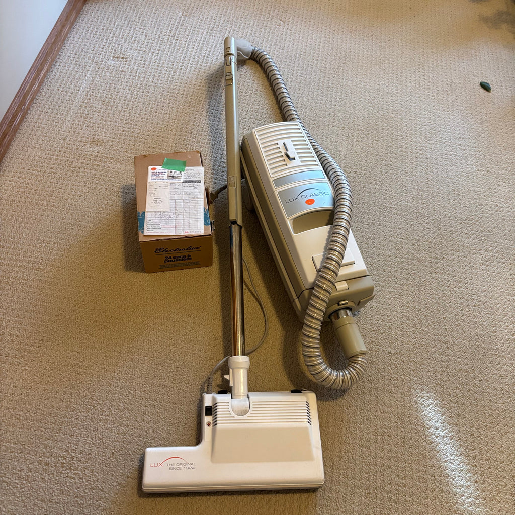 B111 Lux Classic Aerus canister vacuum with powerhead attachment (has original receipt)