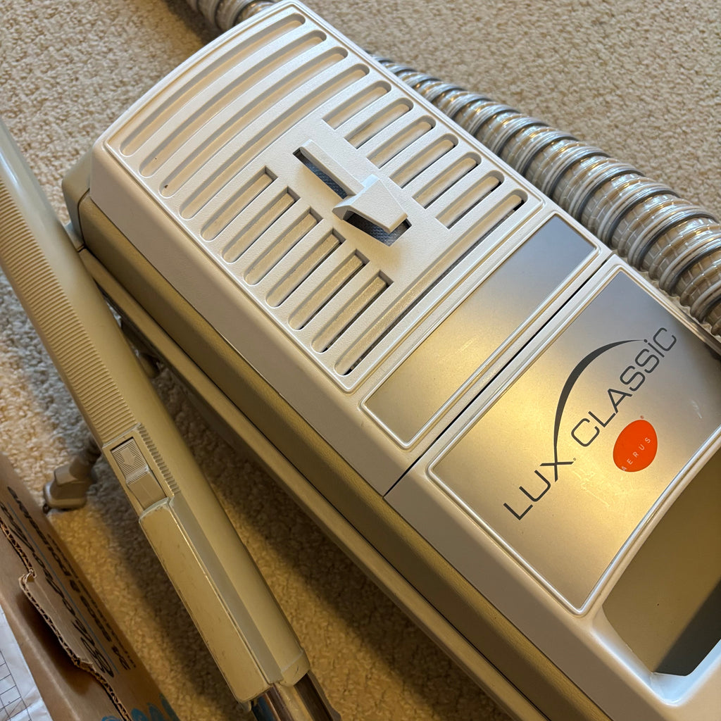 B111 Lux Classic Aerus canister vacuum with powerhead attachment (has original receipt)