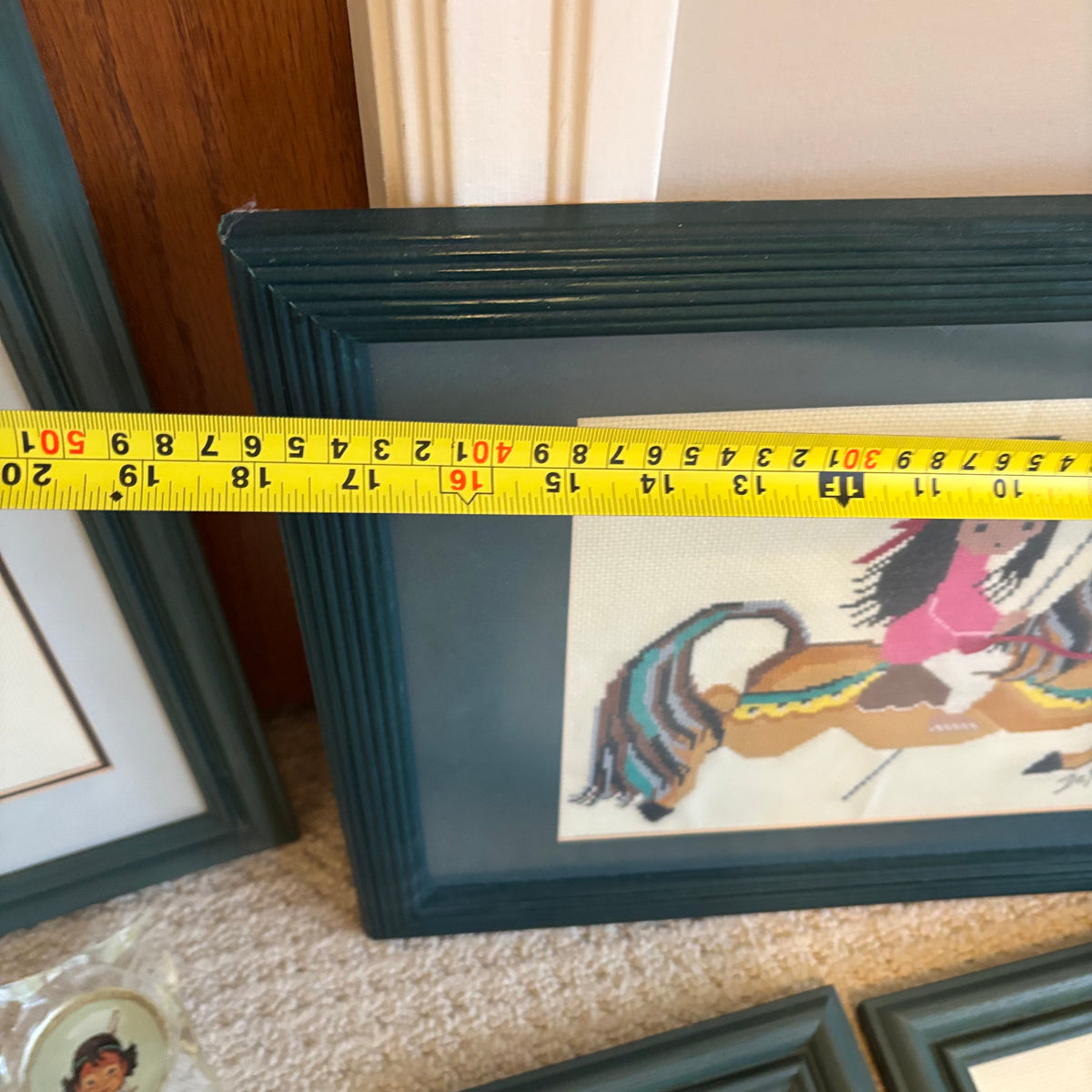 B115 Vintage Decor Grouping (needlepoint and more)