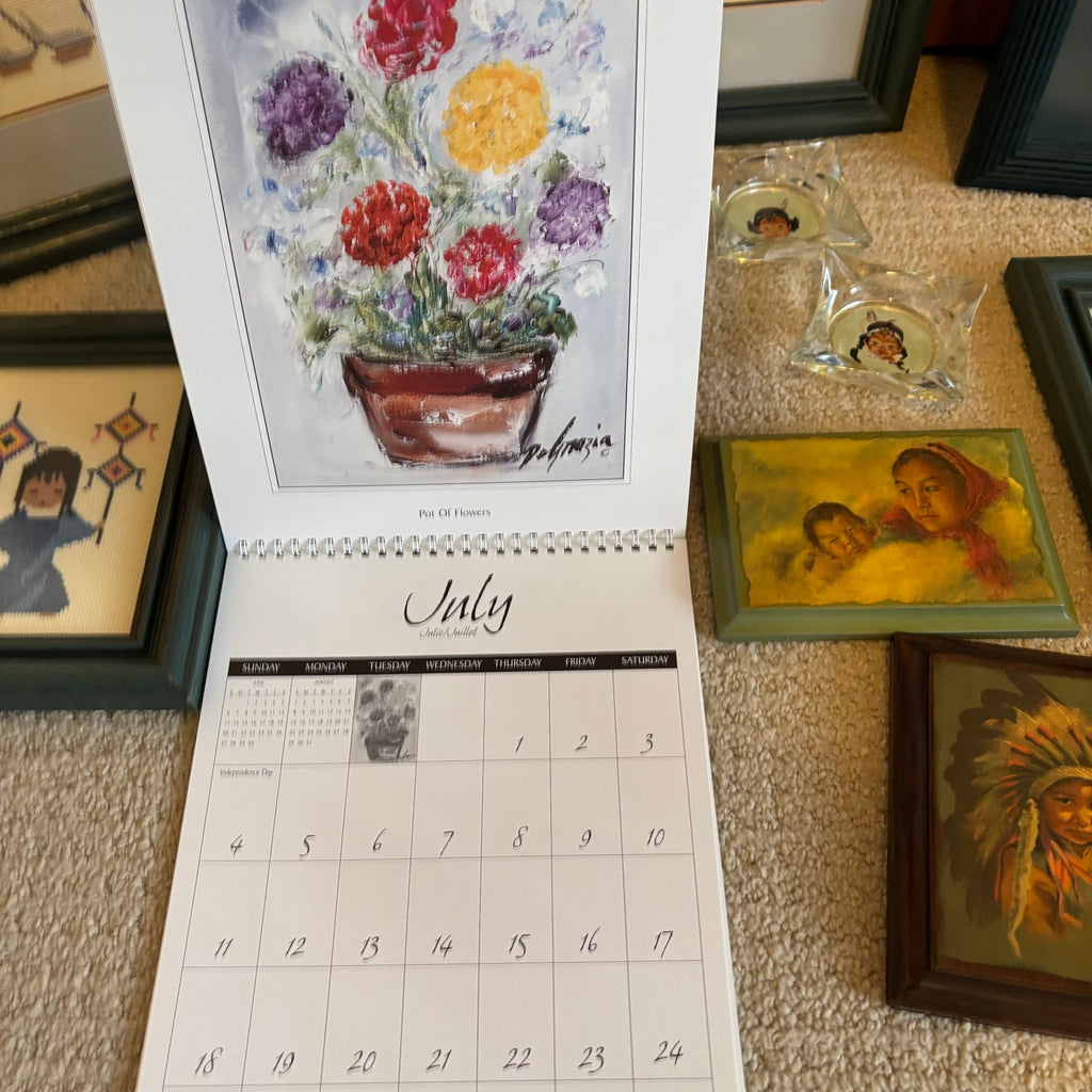 B115 Vintage Decor Grouping (needlepoint and more)