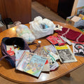 B118 Knitting Grouping (patterns and more) *** ITEMS DISPLAYED ON TABLE TOP ONLY