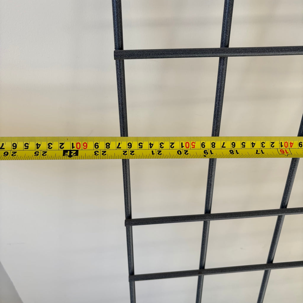 B123 Metal Grid Wall Racks Grouping