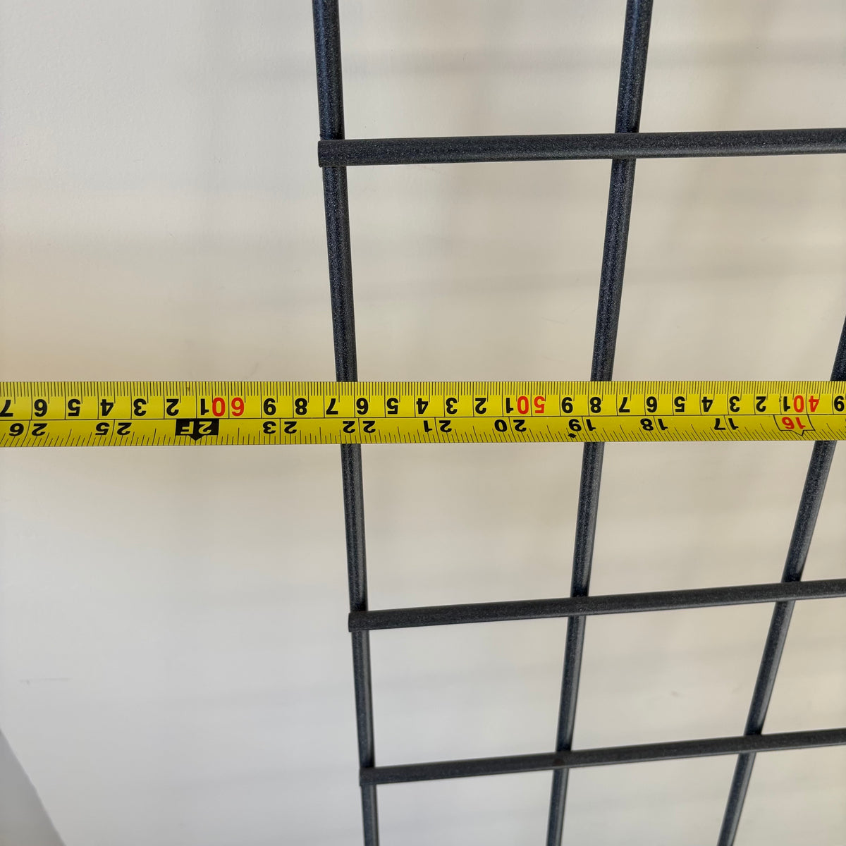B123 Metal Grid Wall Racks Grouping