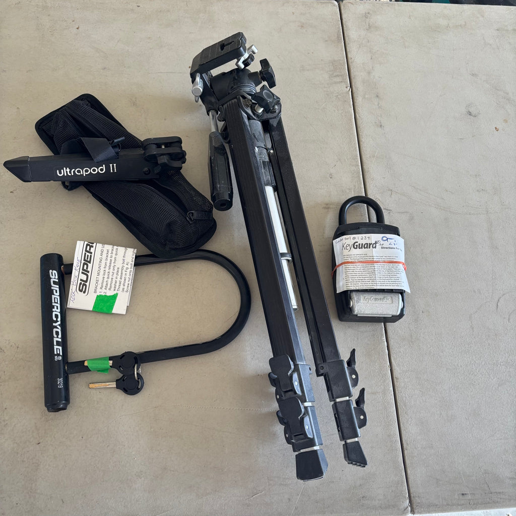B125 Home Grouping (Supercycle bike lock and more)