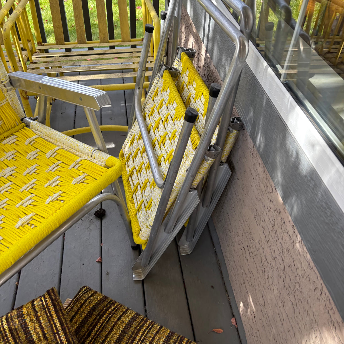 B130 Vintage Grouping (aluminum lawnchairs and more)
