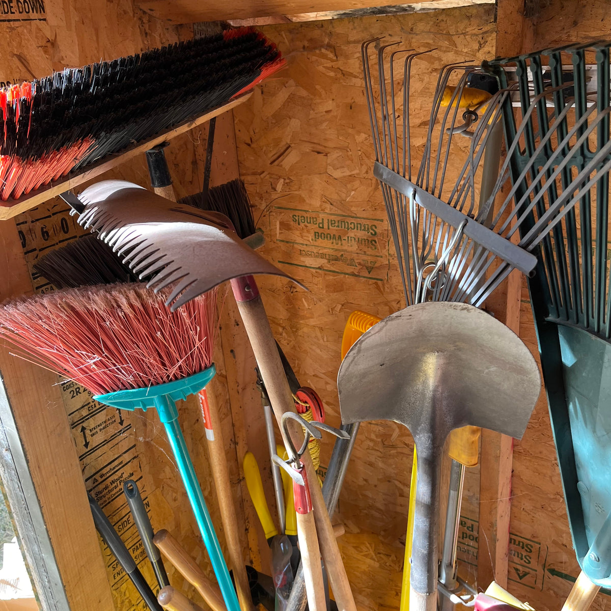D302 Yard Grouping (shovels and more)