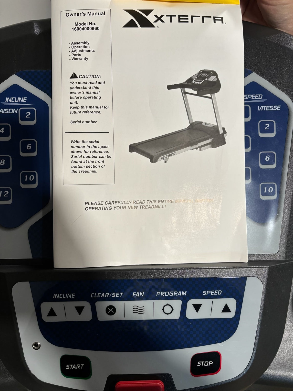 D210 XTerra Treadmill