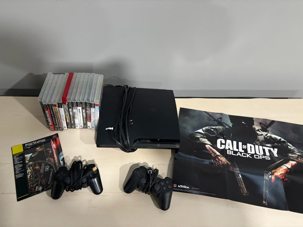 D213 Sony Playstation 3 Grouping (console and more)