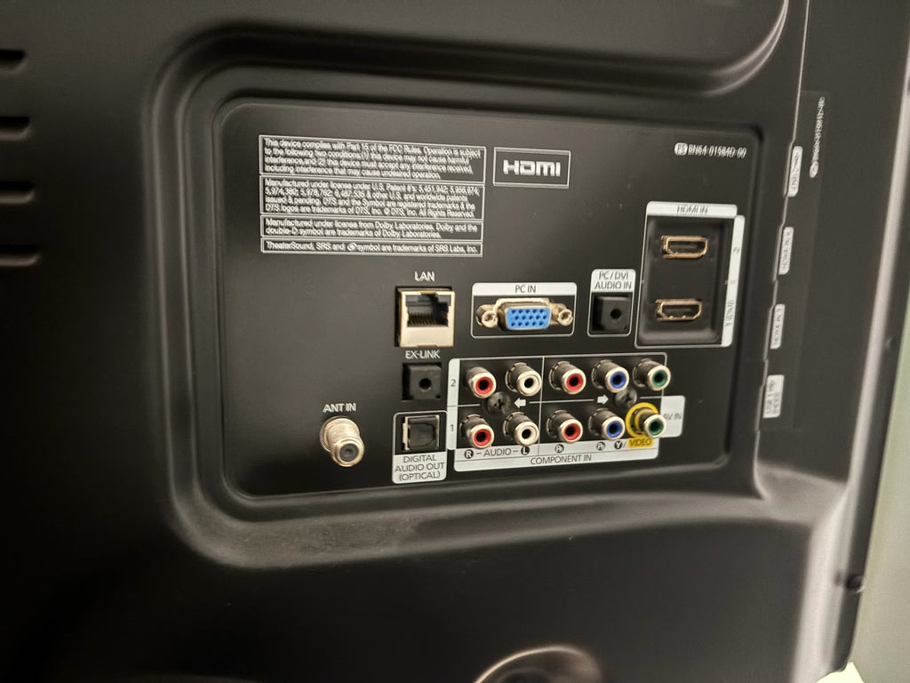 D215 Samsung 51" plasma display HDMI TV (MANUFACTURED IN 2011)