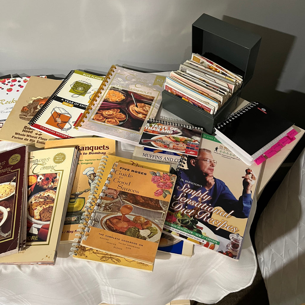 D325 Cookbook Grouping (dresser and baskets NOT included)