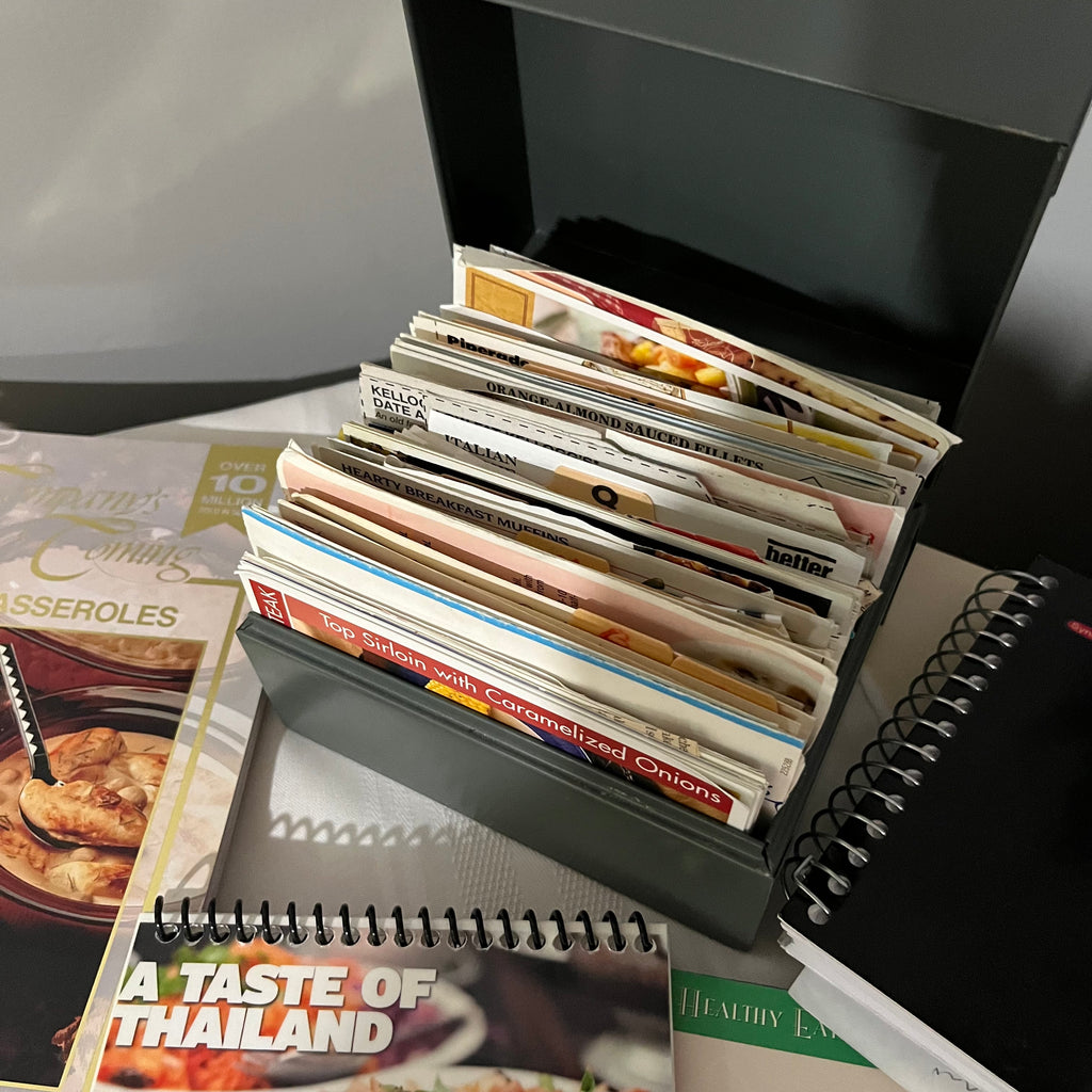 D325 Cookbook Grouping (dresser and baskets NOT included)