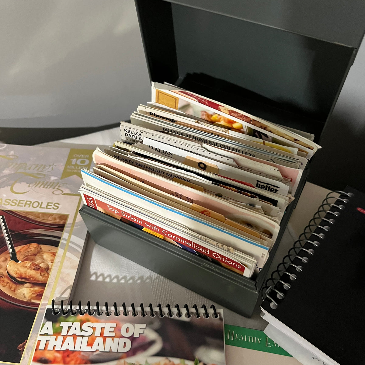 D325 Cookbook Grouping (dresser and baskets NOT included)