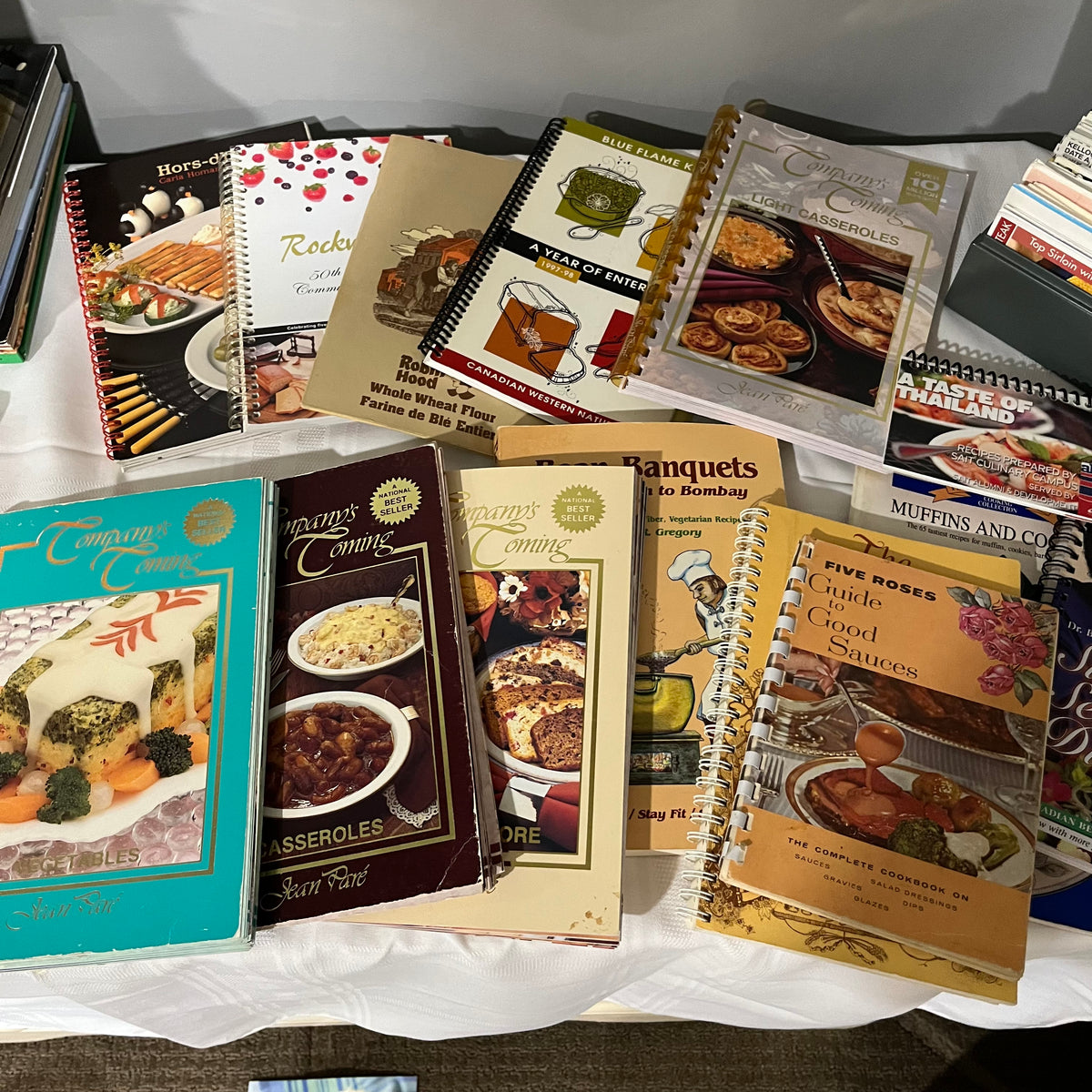 D325 Cookbook Grouping (dresser and baskets NOT included)