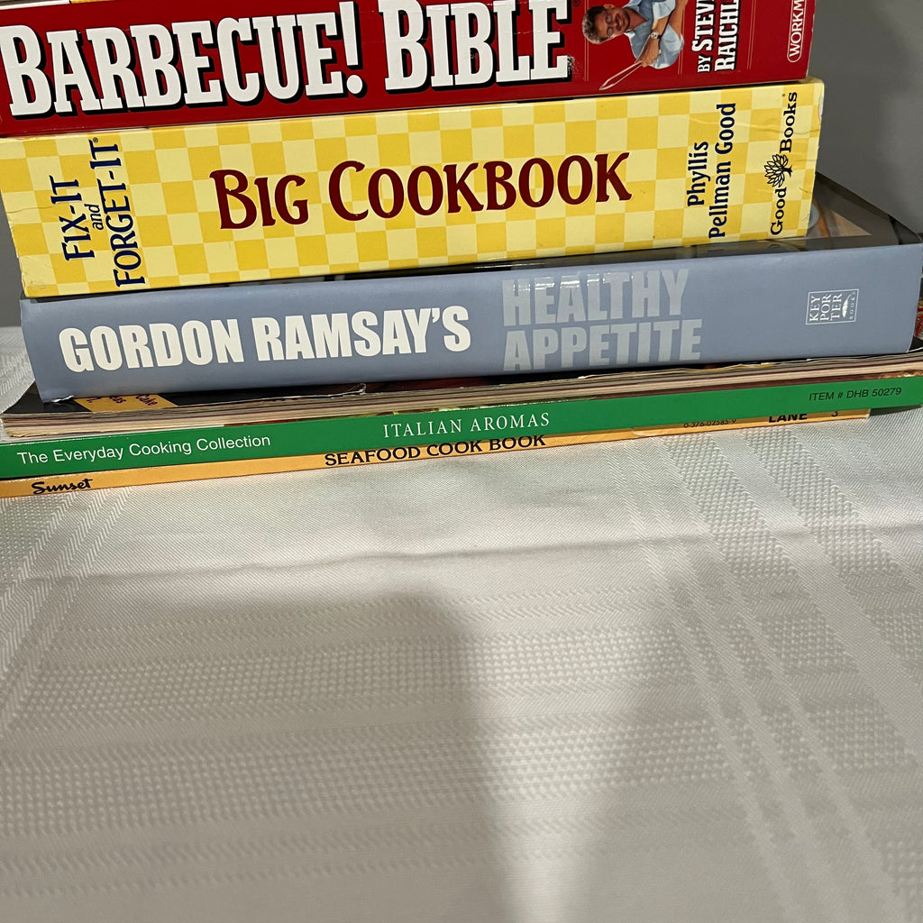 D325 Cookbook Grouping (dresser and baskets NOT included)